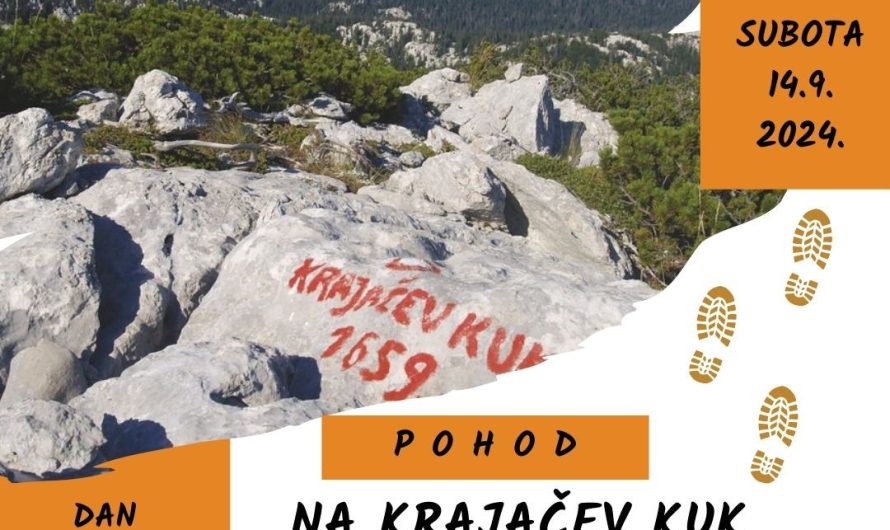 Planinarsko društvo “Gromovača” iz Otočca organizira pohod na Krajačev kuk